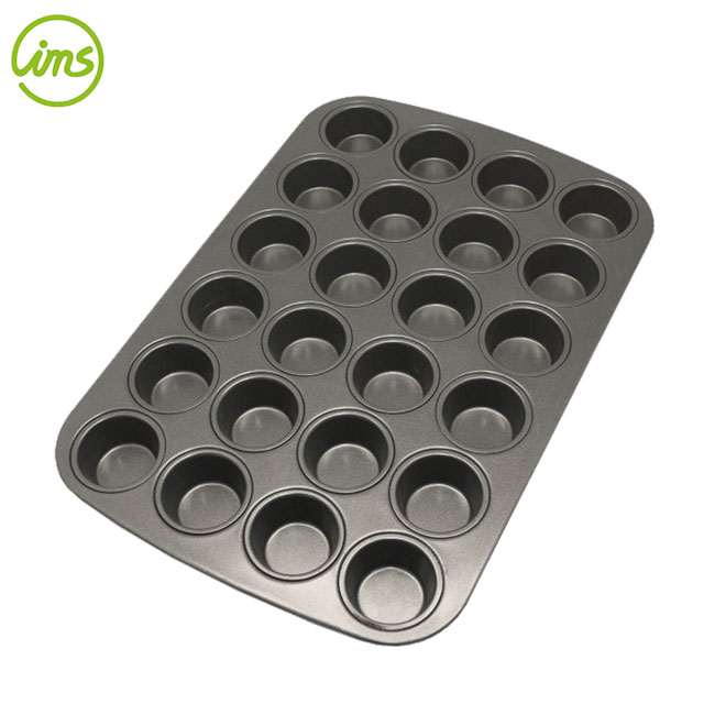 Molde para muffins profesional de 24 tazas